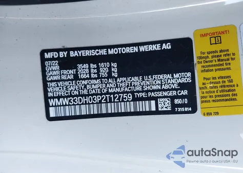 2023 Mini Hardtop Cooper from USA, damaged, VIN WMW33DH03P2T12759